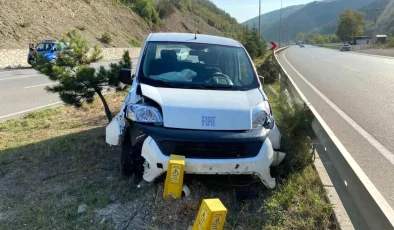 Samsun’da trafik kazasında 1’i bebek 2 kişi yaralandı