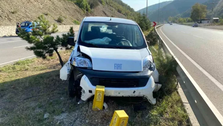 Samsun’da trafik kazasında 1’i bebek 2 kişi yaralandı