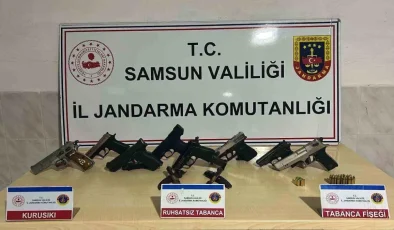 Samsun’da Düğünde Tabancayla Ateş Açan 6 Kişi Yakalandı