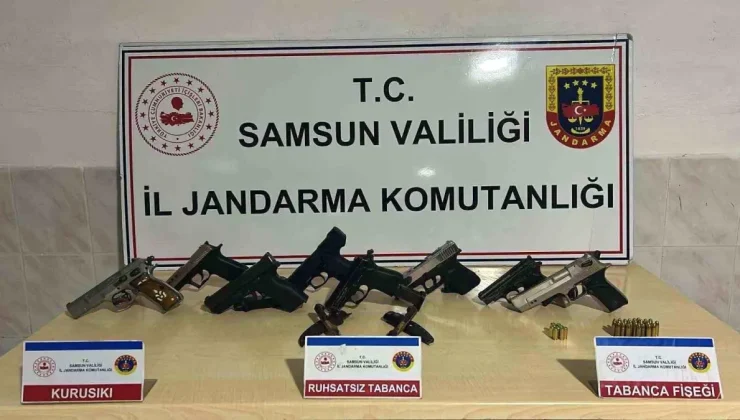 Samsun’da Düğünde Tabancayla Ateş Açan 6 Kişi Yakalandı