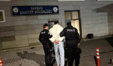 Samsun’da Hırsızlık Cezası Olan Şahıs Yakalandı