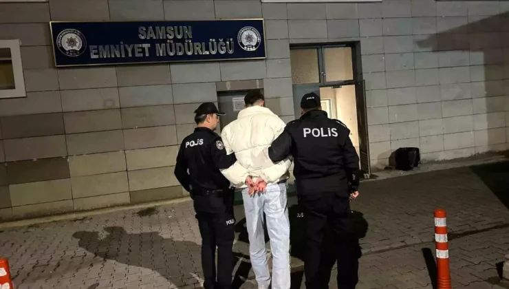 Samsun’da Hırsızlık Cezası Olan Şahıs Yakalandı