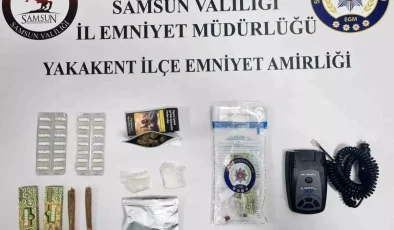 Samsun’da Narkotik Operasyonu: Uyuşturucu ve Radar Cihazı Ele Geçirildi